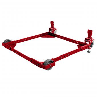 UFE410FLEX universalus vežimėlis staklių gabenimui 