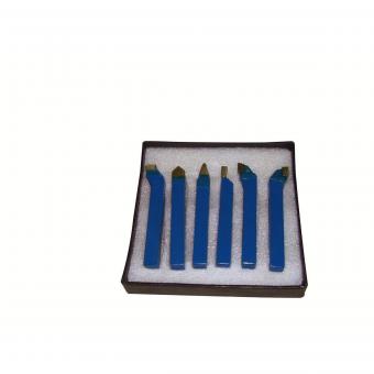 6TLG12 tekinimo peilių komplektas 6 vnt 12 mm 