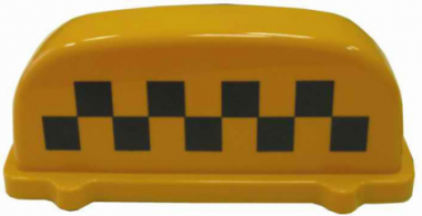 ŽENKLAS TAXI GELTONAS 