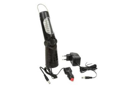 Garažo lempa 21+5 LED sudedama AKU 