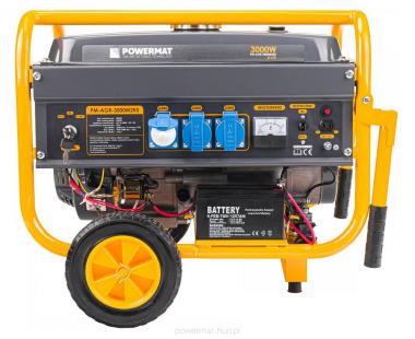 Elektros generatorius 3000W PM-AGR-3000M2KE 