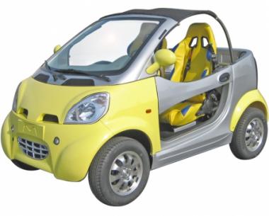 Elektrinis atviras automobilis 