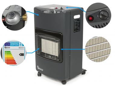 Dujinis keraminis šildytuvas 4,2 kW 