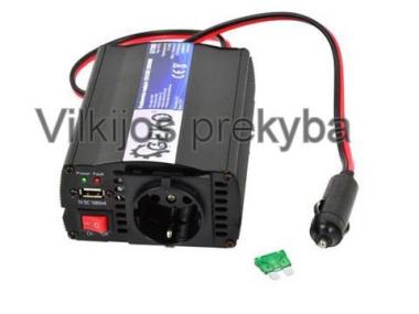 Įtampos keitiklis 12V/230V 250/500W 