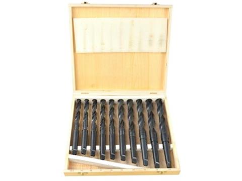 Grąžtų komplektas 10 vnt, MK2 kūgio 14,5 - 23 mm 