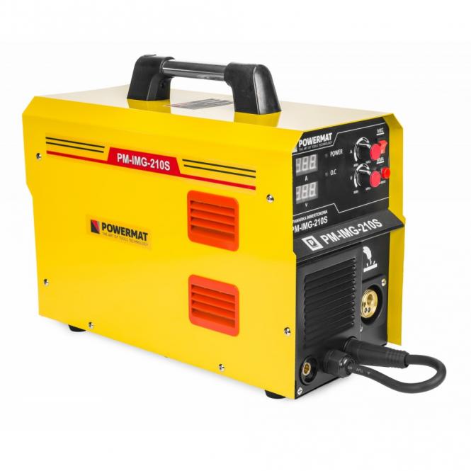 Inverterinis suvirinimo pusautomatis 210A MIG / MAG / MMA PM-IMG-210S 