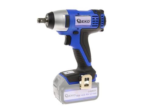 Smūginis raktas akumuliatorinis 18V Li-ion 1/2" 