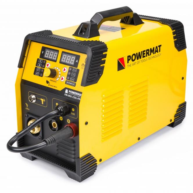 Suvirinimo pusautomatis 220A MIG / MAG / TIG / MMA PM-IMG-220L-PRO 