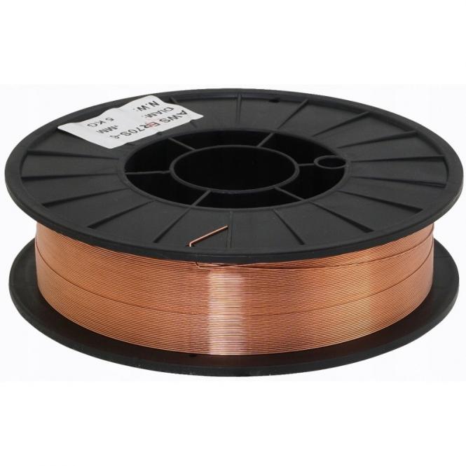 Suvirinimo viela MIG ER70S-6 1,0mm 5kg 