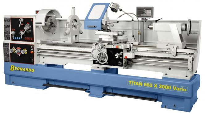 Titan 660 x 1500 Vario Universalios tekinimo su tolygiu greičio reguliavimu 
