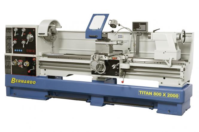Titan 800 x 2000 Metalo tekinimo staklės 